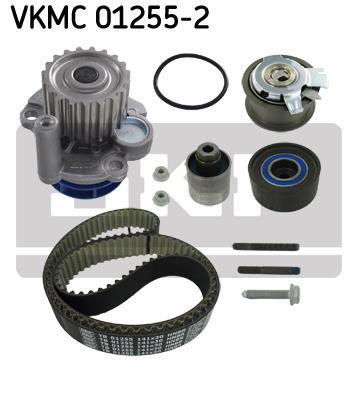 Bomba de agua + kit correa distribución SKF ref. VKMC 01255-2